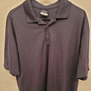 Nike Grey Dri-fit Men's Size L Golf Shirt